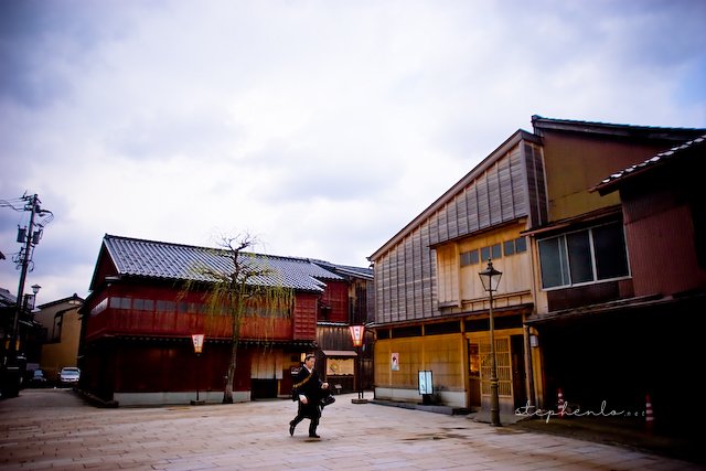 The Geisha district of Kanazawa