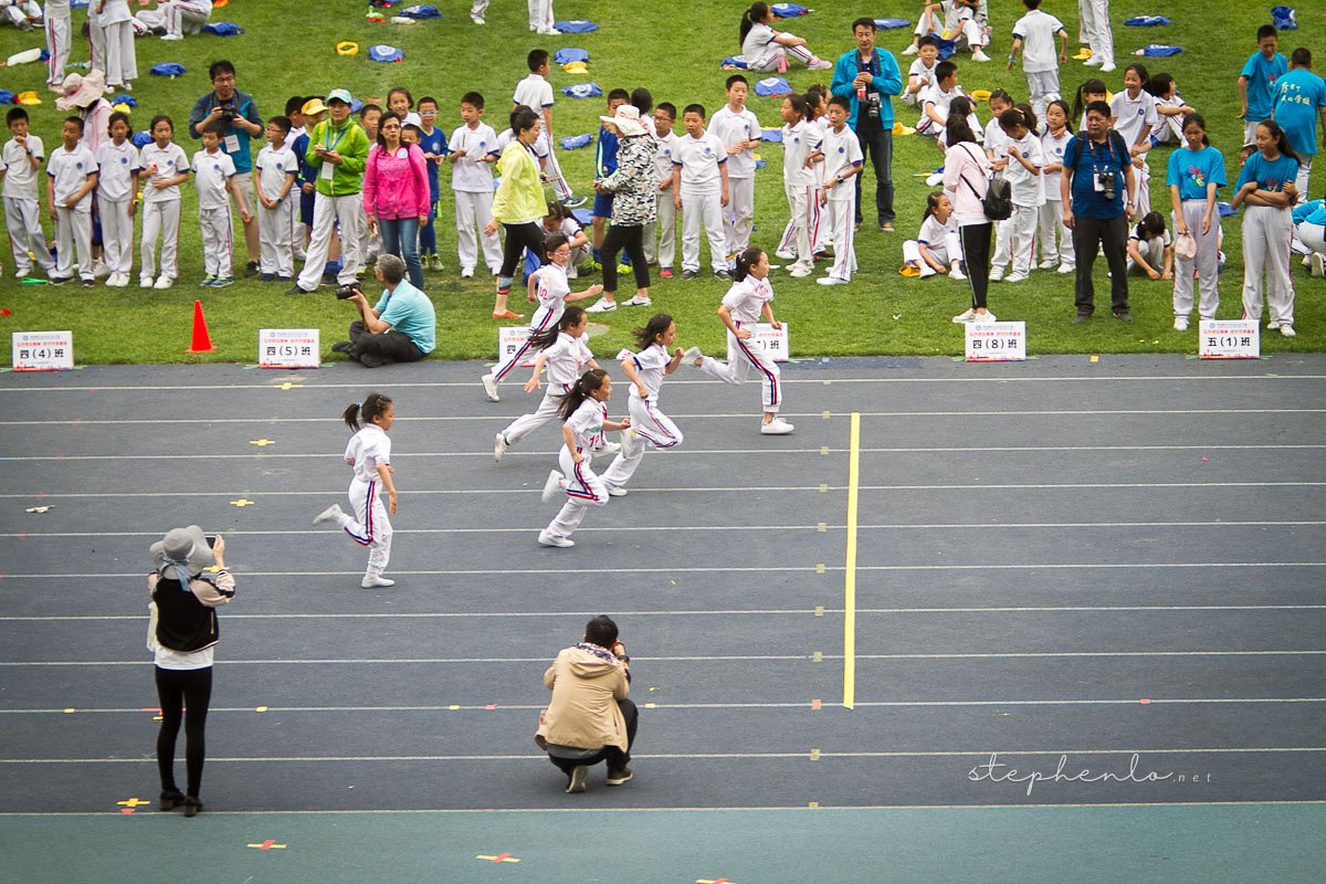 Sports Day, at the Olympic Center