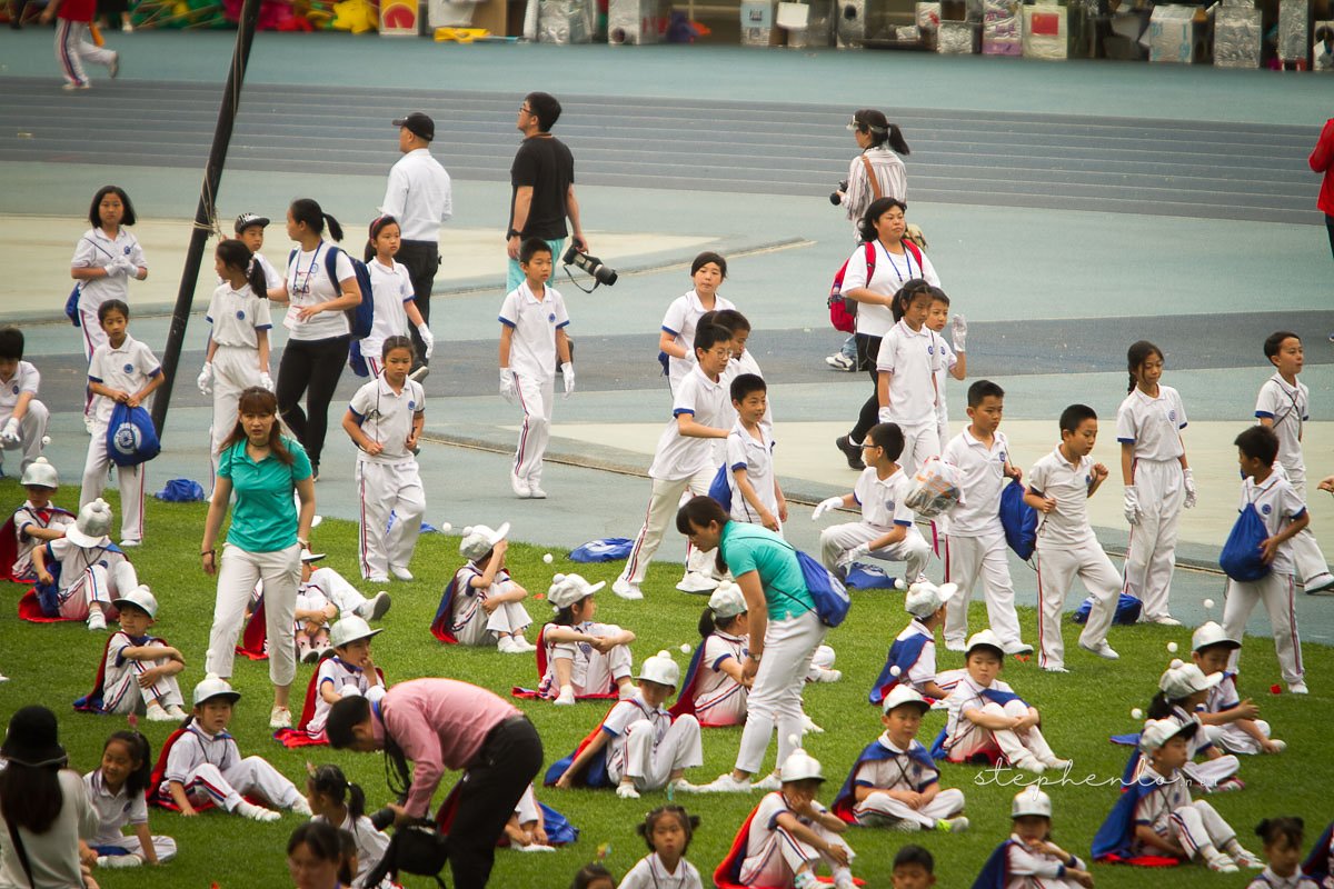 Sports Day, at the Olympic Center