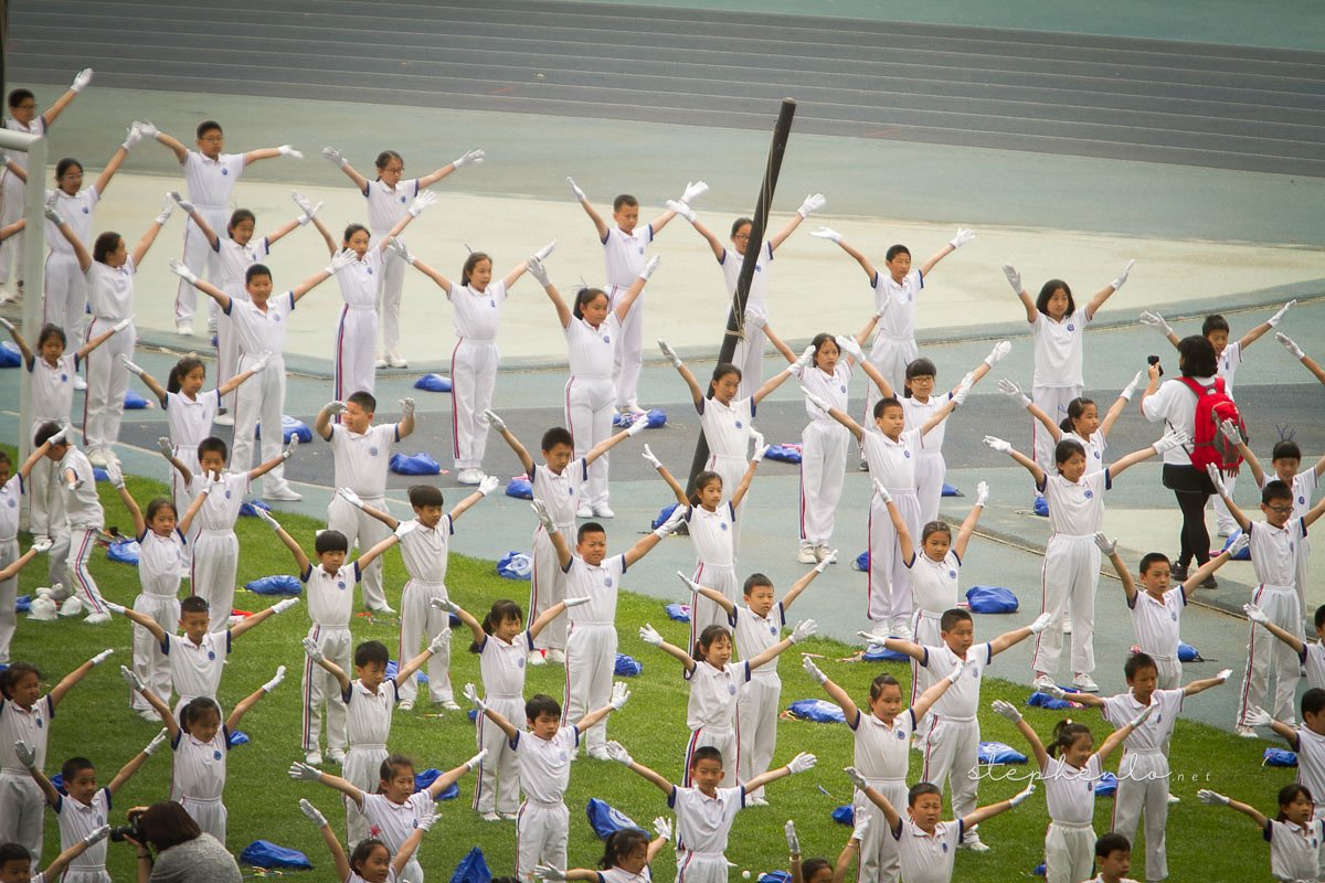 Sports Day, at the Olympic Center
