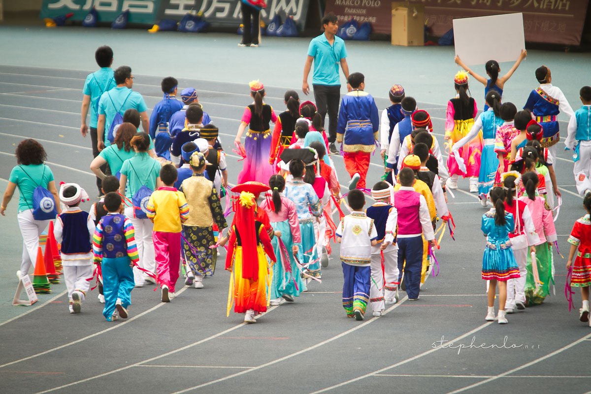 Sports Day, at the Olympic Center