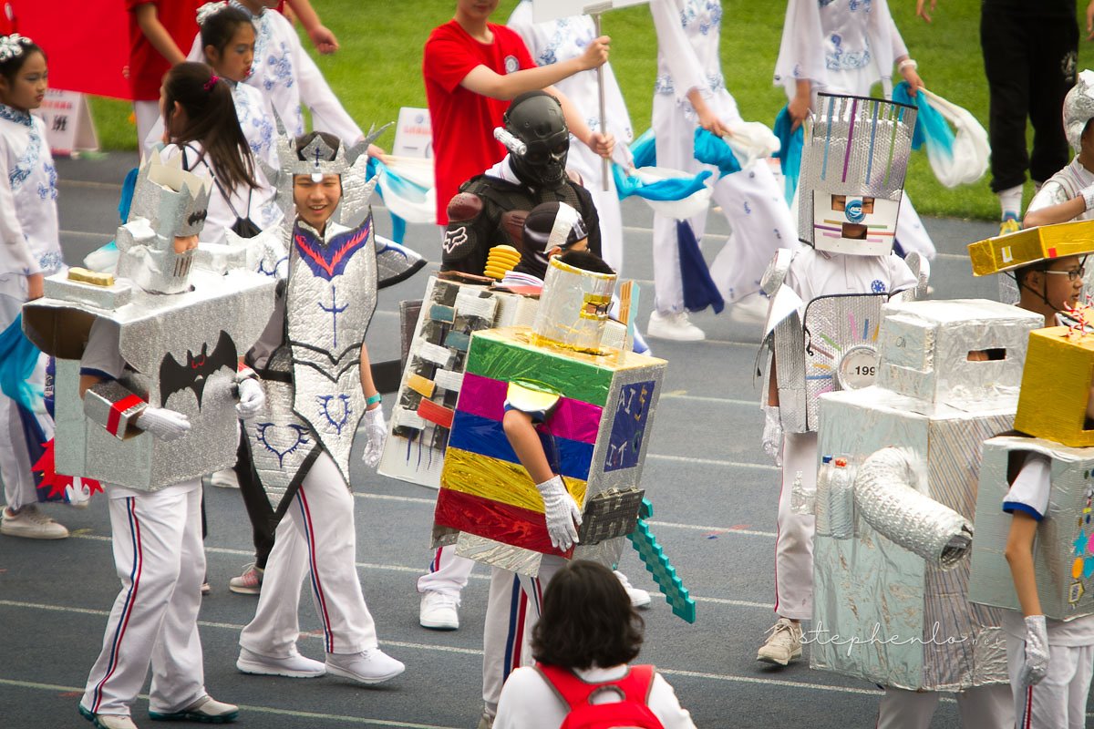 Sports Day, at the Olympic Center