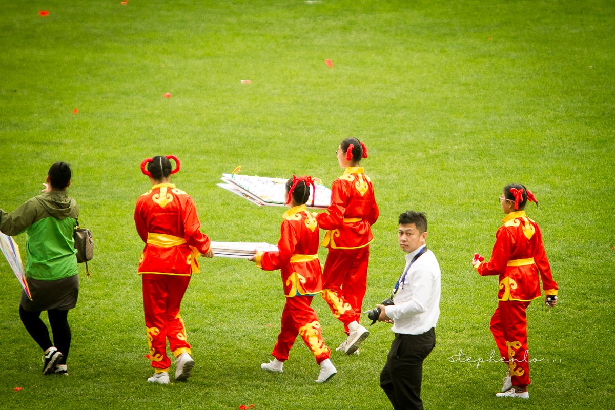 Sports Day, at the Olympic Center