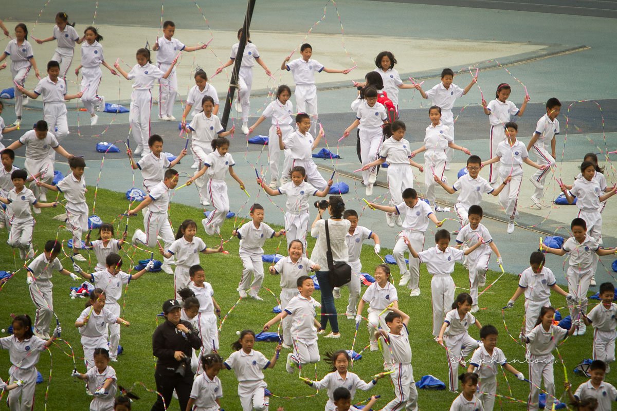 Sports Day, at the Olympic Center